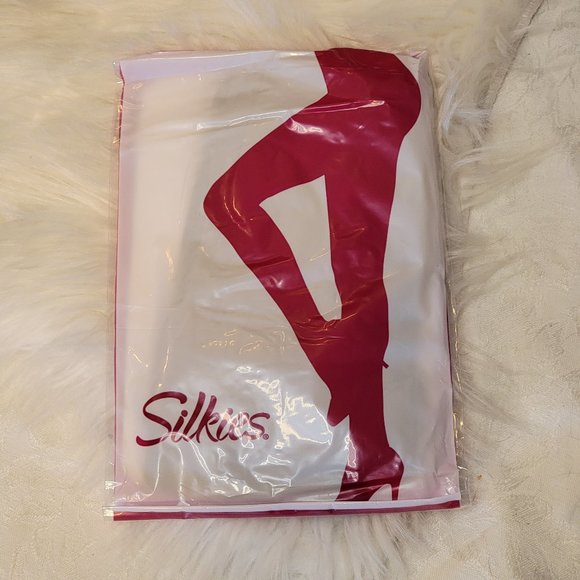 Silkies Ultra Soft Dimensions Control Top Panty Womens Nylon Stocking Tights XL - Picture 1 of 3